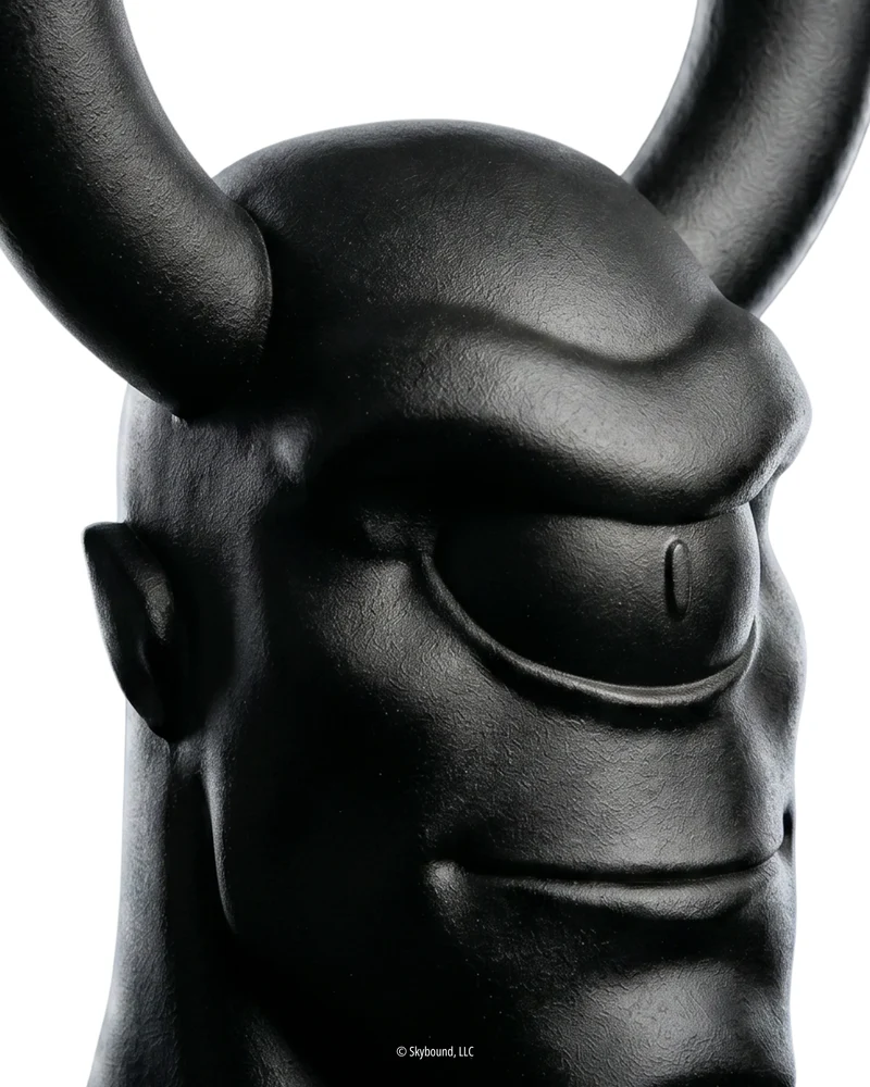 ALLEN THE ALIEN Matte Black Kettlebell 1 of 40 - 50lbs