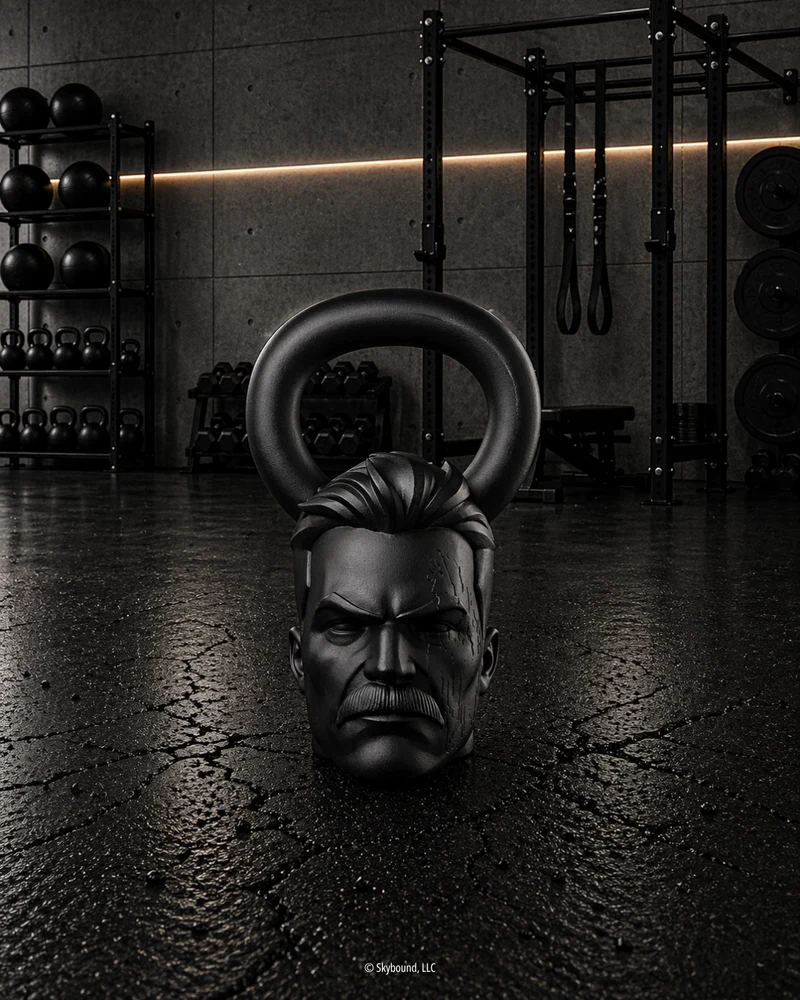 OMNI-MAN Matte Black Kettlebell 1 of 40 - 40lbs