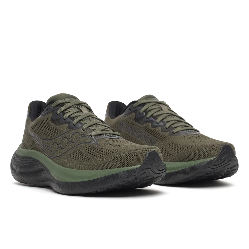Saucony Ride 19, Laufschuh, Herren, Fatique/Black