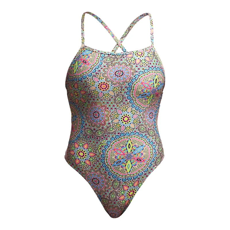 Way Funky Funkita Tie Me Tight One Piece Pretti Penny, Badeanzug, Damen