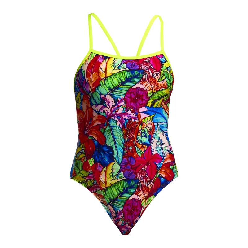 Way Funky Funkita Single Strap One Piece Loud Proud, Badeanzug, Damen