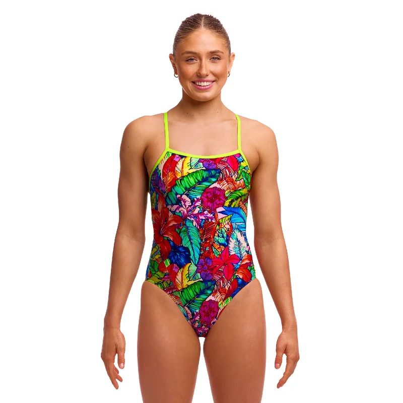 Way Funky Funkita Single Strap One Piece Loud Proud, Badeanzug, Damen