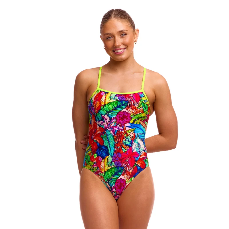 Way Funky Funkita Single Strap One Piece Loud Proud, Badeanzug, Damen