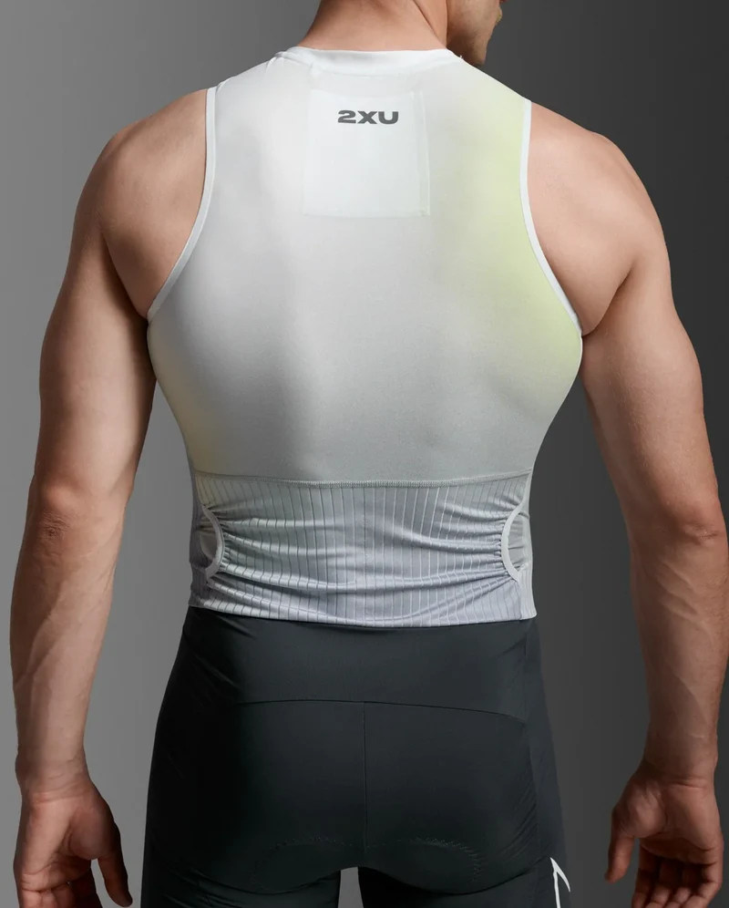 2XU Light Speed React Trisuit, Herren, Cool Matcha/India Ink