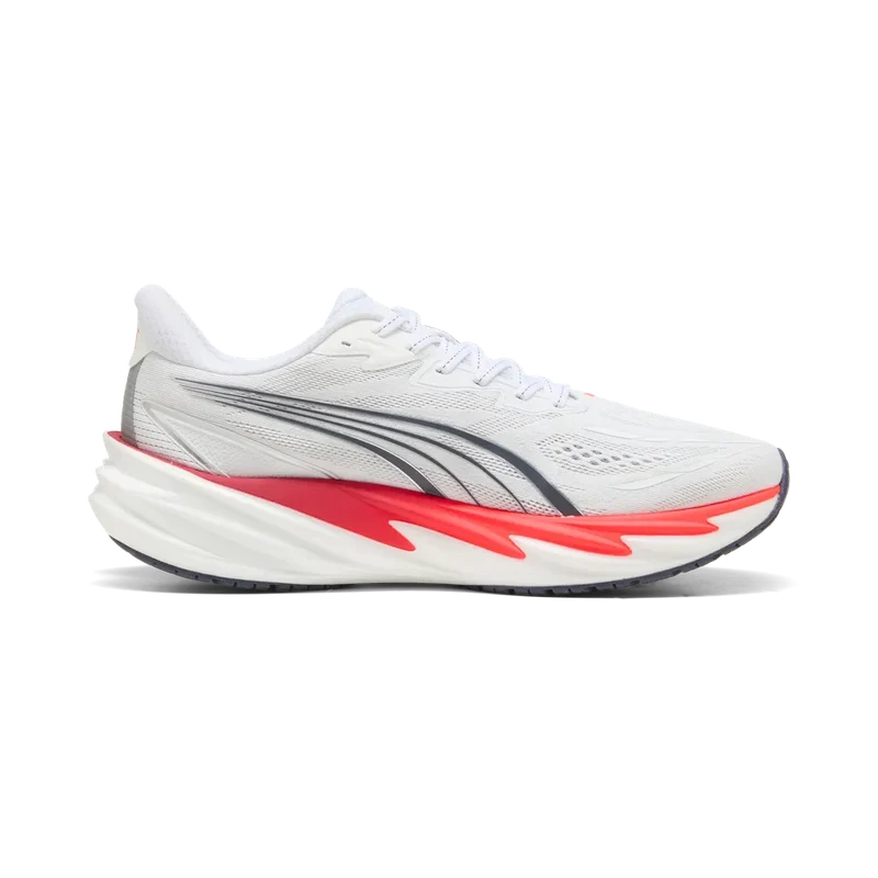 Puma Velocity NITRO™ 5, Laufschuh, Herren, PUMA White/Ultra Red