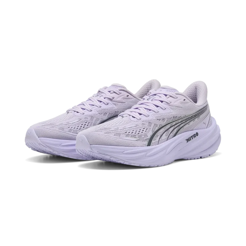 Puma Velocity NITRO™ 4, Laufschuh, Damen, Light Lavender/Inky Depths