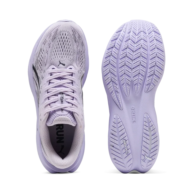 Puma Velocity NITRO™ 4, Laufschuh, Damen, Light Lavender/Inky Depths