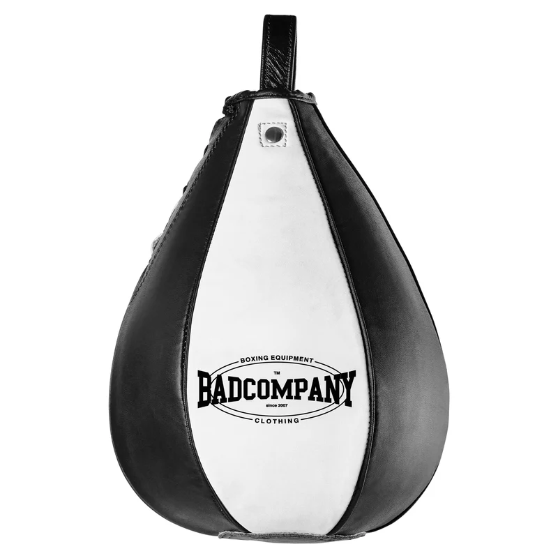 Speedball Plattform mit PU Boxbirne schwarz/weiß medium zur Wandmontage I BCA-39