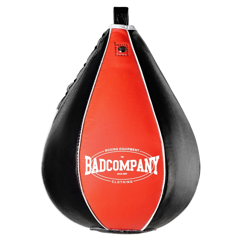 Speedball Plattform mit PU Boxbirne schwarz/rot medium zur Wandmontage I BCA-39