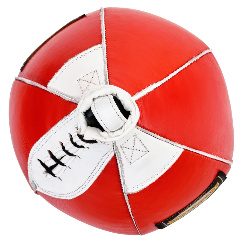 Speedball Plattform mit Leder Boxbirne rot medium zur Wandmontage I BCA-39
