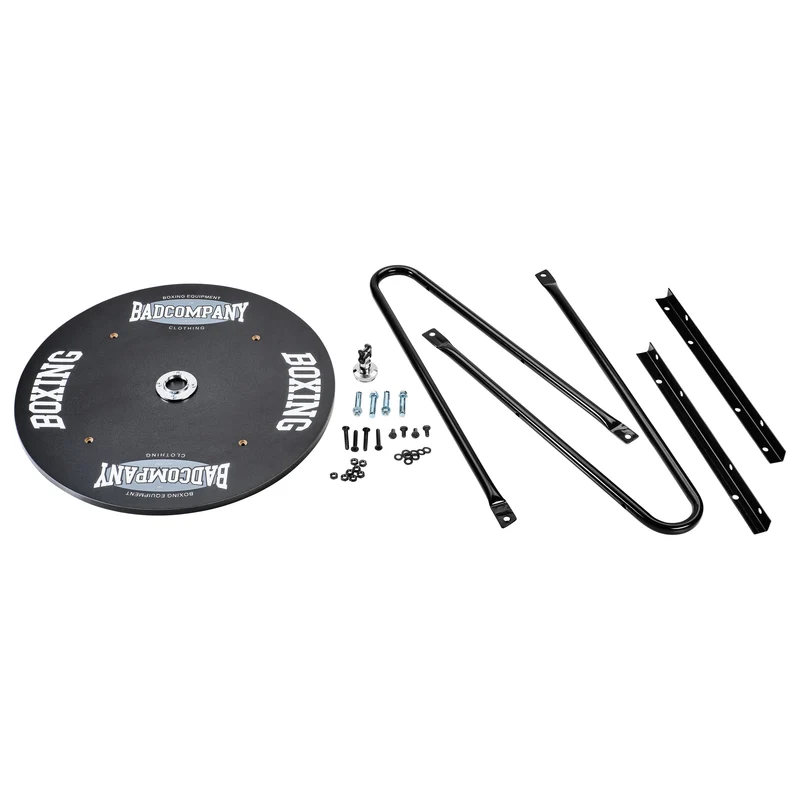 Speedball Plattform mit PU Boxbirne schwarz/weiß medium zur Wandmontage I BCA-130