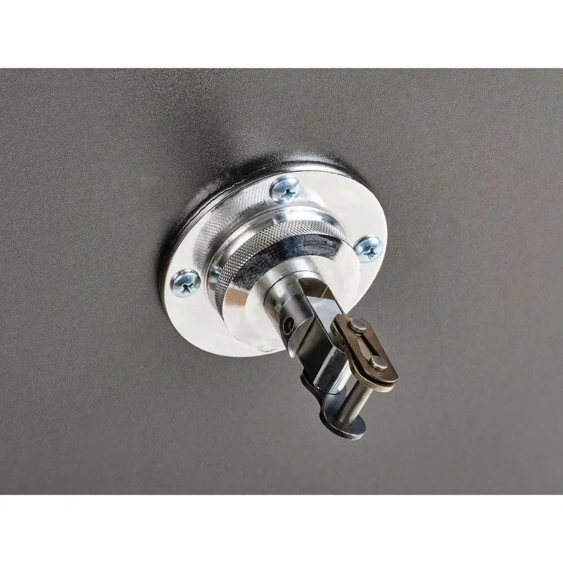 Speedball Plattform mit PU Boxbirne schwarz/gelb medium zur Wandmontage I BCA-130