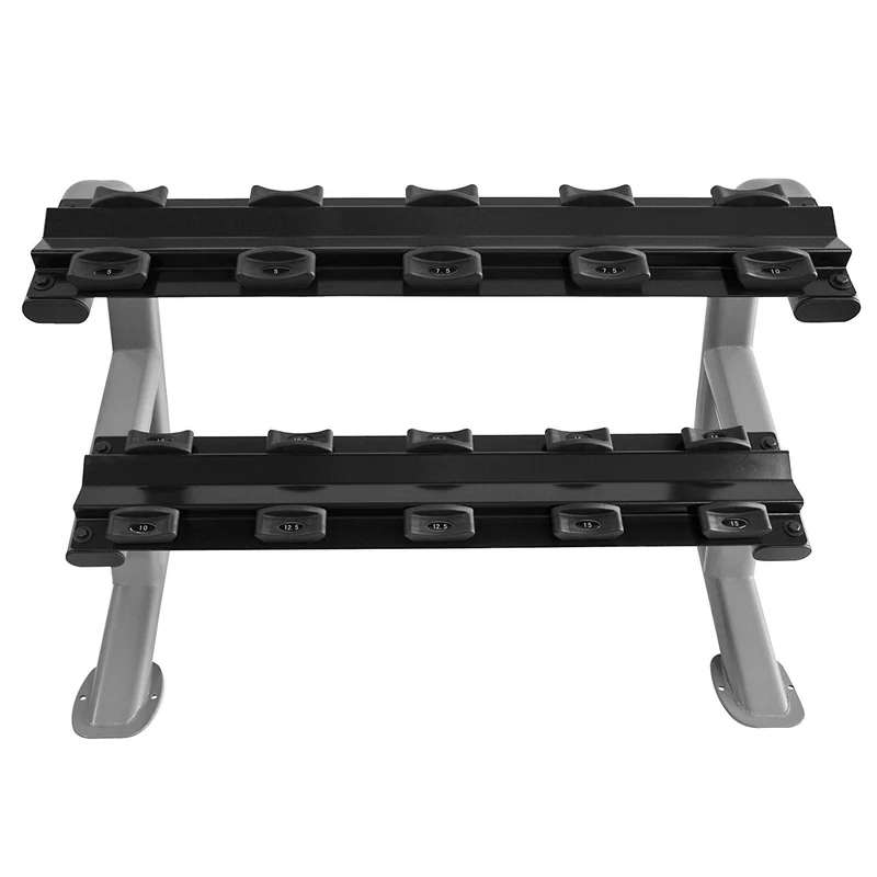 2-stufiges Kurzhantel Ablage-System für 5 Paare