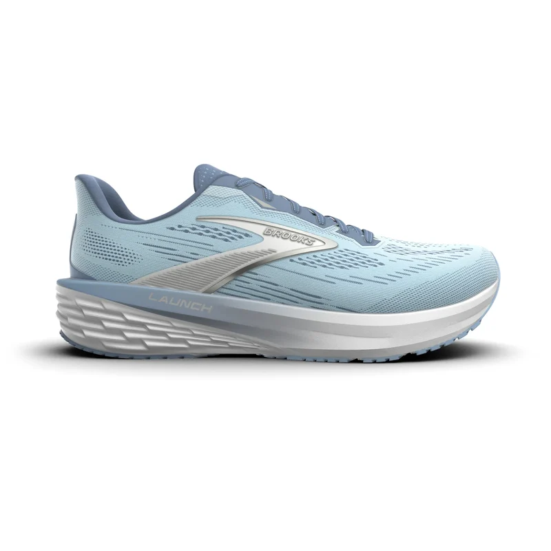 Brooks Launch 12, Laufschuh, Damen, Rainwashed/Nantucket/Chrome