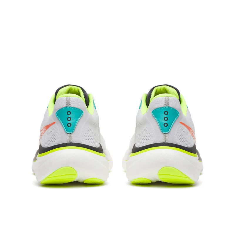 Saucony Ride 19, Laufschuh, Herren, White/Citron