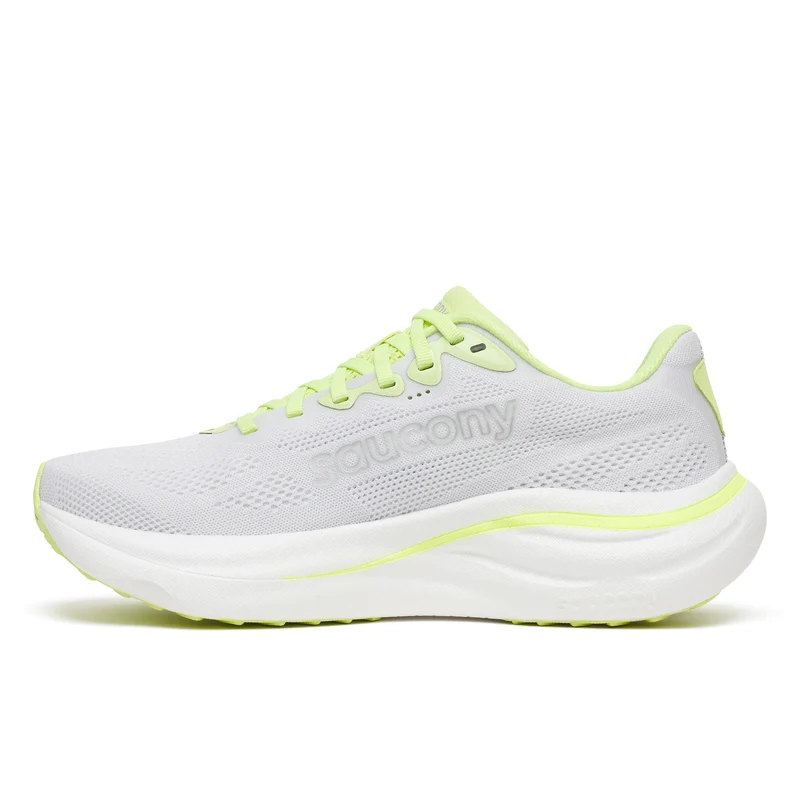 Saucony Ride 19, Laufschuh, Damen, White/Tart