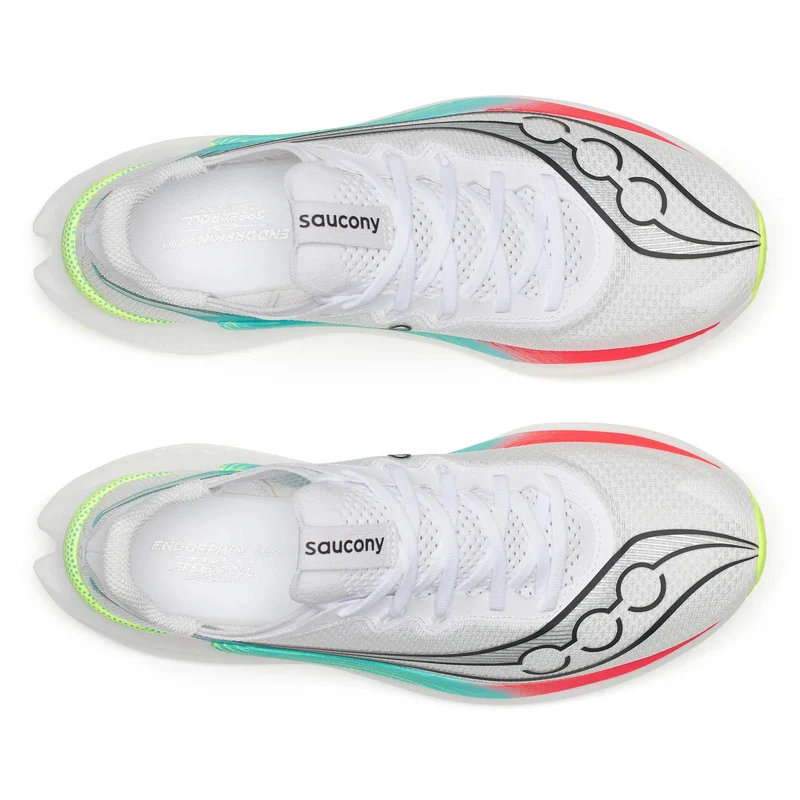 Saucony Endorphin Pro 5, Laufschuh, Herren, White/Multi