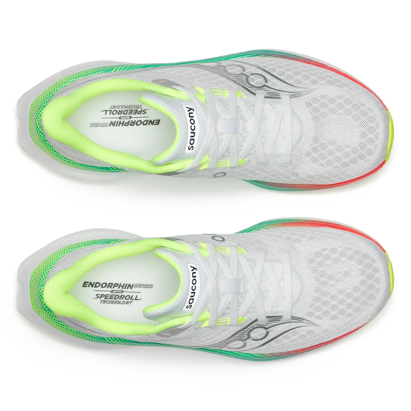 Saucony Endorphin Speed 5, Laufschuhe, Damen, White/Multi