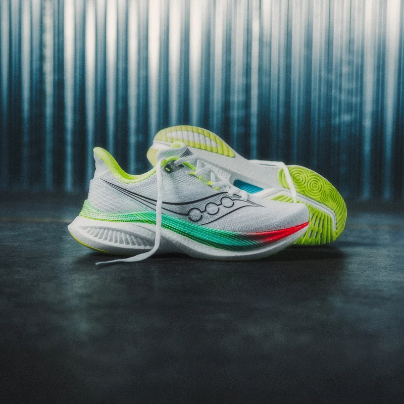Saucony Endorphin Speed 5, Laufschuhe, Damen, White/Multi