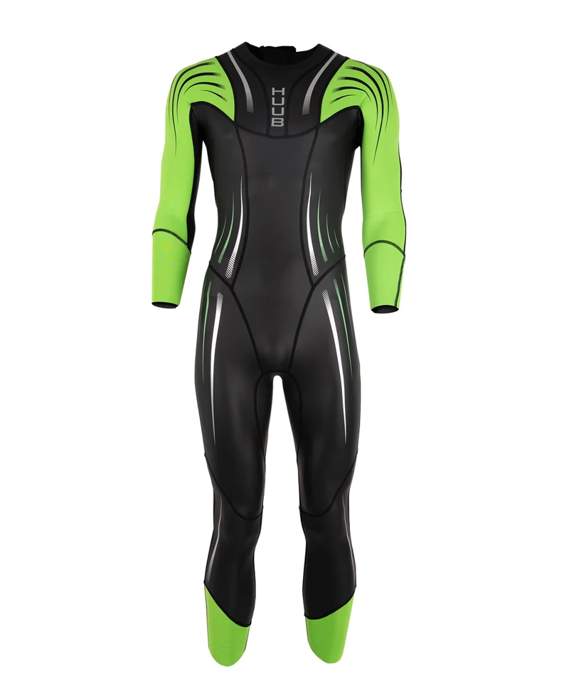 Huub Surface 3.3, Neoprenanzug, Herren, Fluor Green