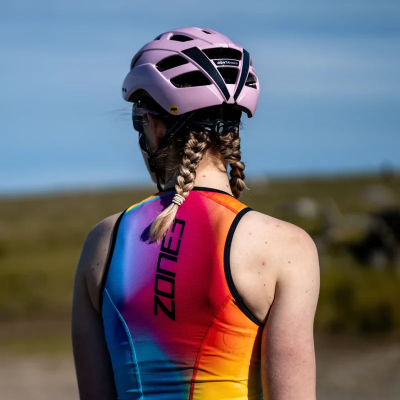 Zone3 Activate Plus Sleeveless Trisuit, Damen, Neon/Black