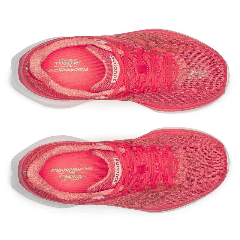 Saucony Endorphin Speed 5, Laufschuhe, Damen, Coral/Salmon