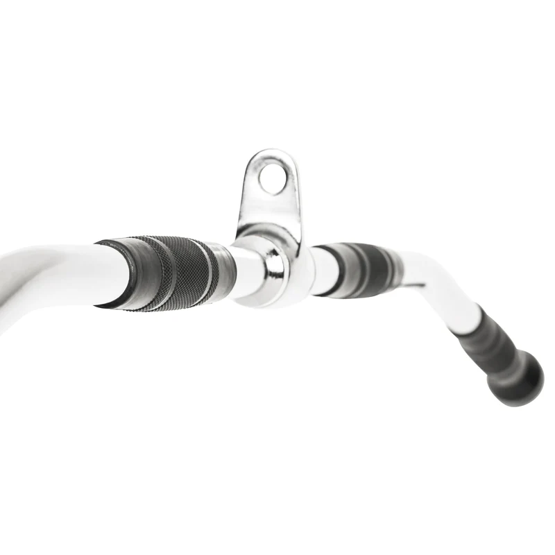 Latzug Stange kurz m. Gummi Hand-Grips