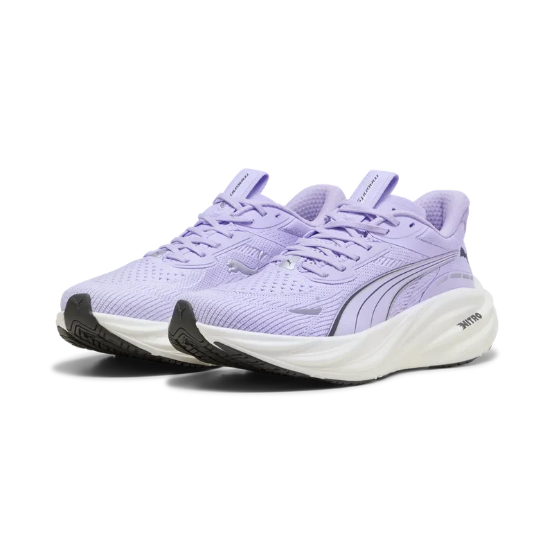 Puma Magnify NITRO 3, Laufschuhe, Damen, Light Lavender/PUMA Silver