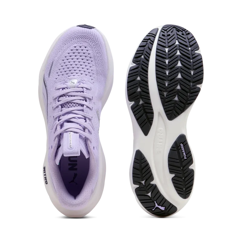 Puma Magnify NITRO 3, Laufschuhe, Damen, Light Lavender/PUMA Silver