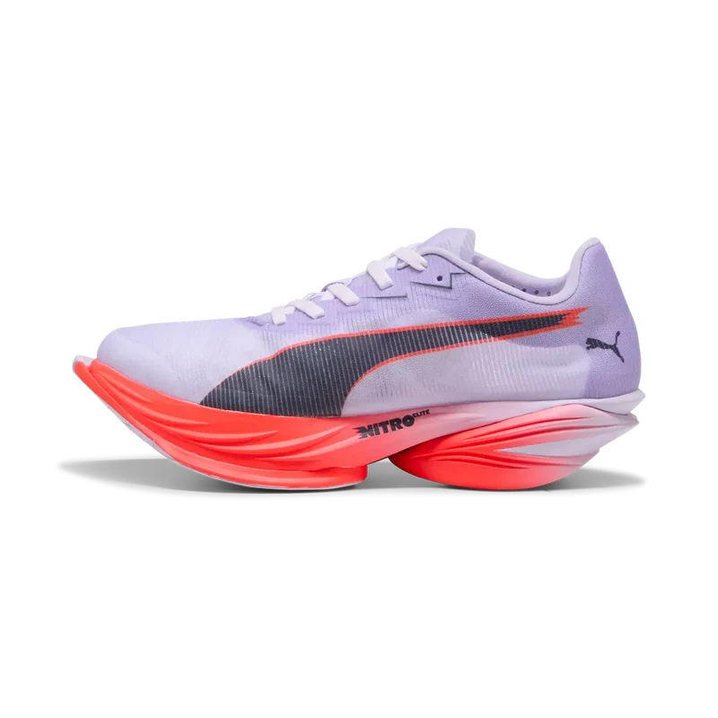Puma FAST-R NITRO™Elite 3, Laufschuhe, Damen, Light Lavender/Inky Depths/Ultra Red