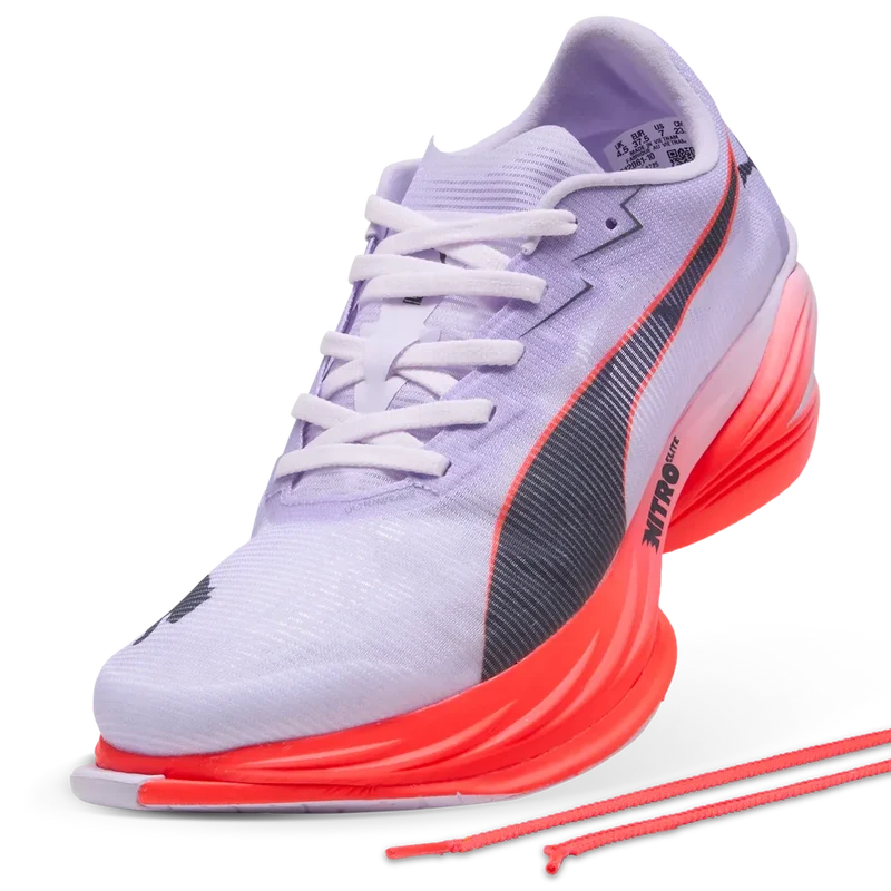 Puma FAST-R NITRO™Elite 3, Laufschuhe, Damen, Light Lavender/Inky Depths/Ultra Red