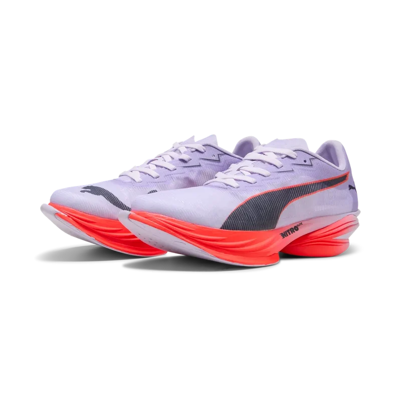 Puma FAST-R NITRO™Elite 3, Laufschuhe, Damen, Light Lavender/Inky Depths/Ultra Red