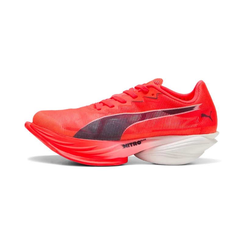 Puma FAST-R NITRO™Elite 3, Laufschuhe, Damen, Ultra Red/Inky Depths/PUMA White