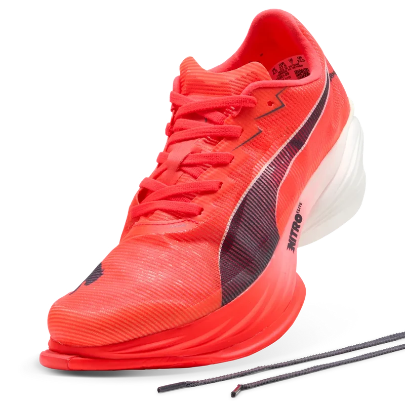 Puma FAST-R NITRO™Elite 3, Laufschuhe, Damen, Ultra Red/Inky Depths/PUMA White