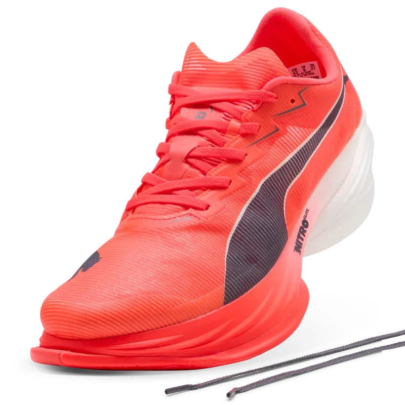 Puma FAST-R NITRO Elite 3, Laufschuhe, Herren, Ultra Red/Inky Depths