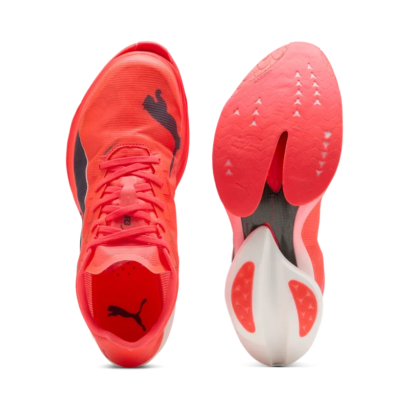 Puma FAST-R NITRO Elite 3, Laufschuhe, Herren, Ultra Red/Inky Depths