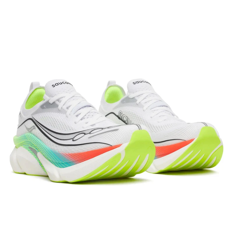Saucony Endorphin Elite 3, Laufschuh, unisex, White/Multi