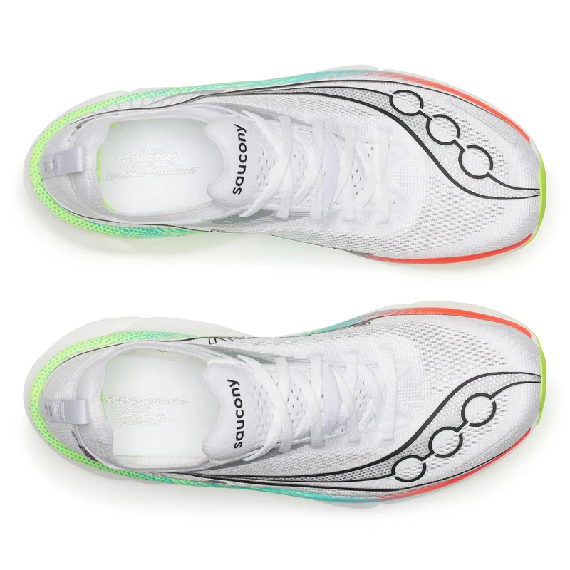 Saucony Endorphin Elite 3, Laufschuh, unisex, White/Multi