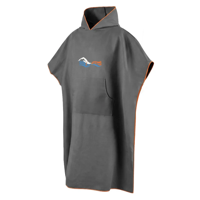 schwimm-sicher.de Changing Poncho, unisex, grau