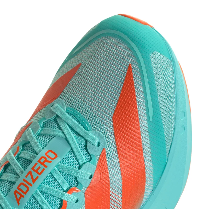 Adidas ADIZERO BOSTON 13, Laufschuh, Herrren, Flash Aqua/Impact Orange/Iron Metallic