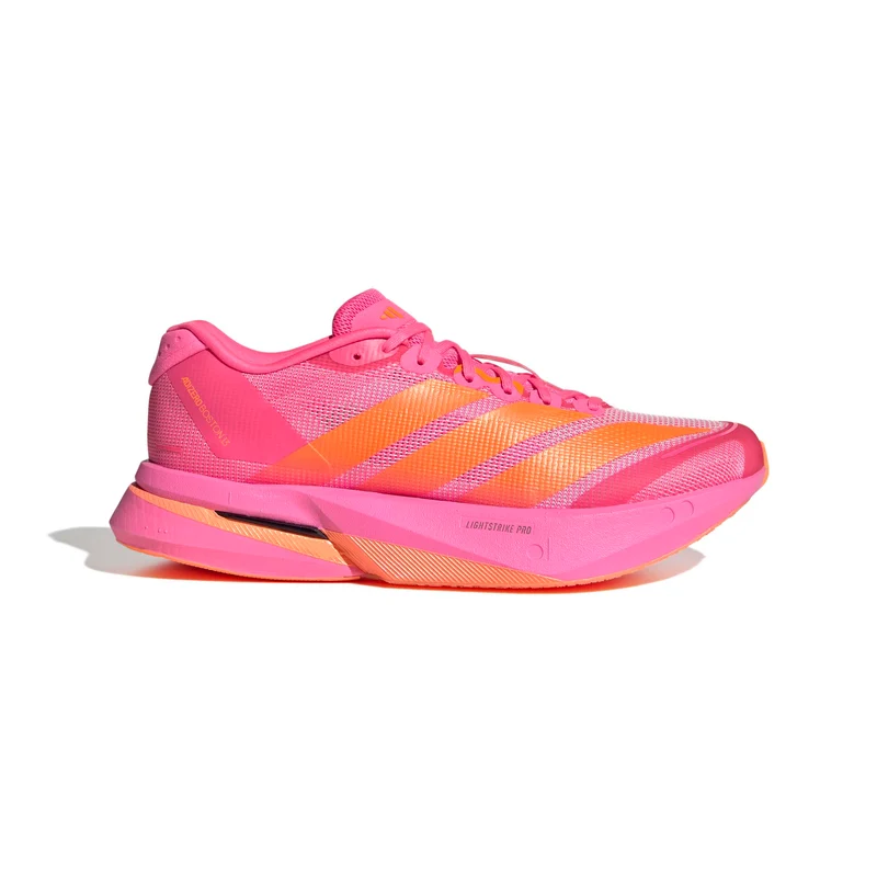 Adidas ADIZERO BOSTON 13, Laufschuh, Damen, Lucid Pink/Lucid Orange/Iron Metallic