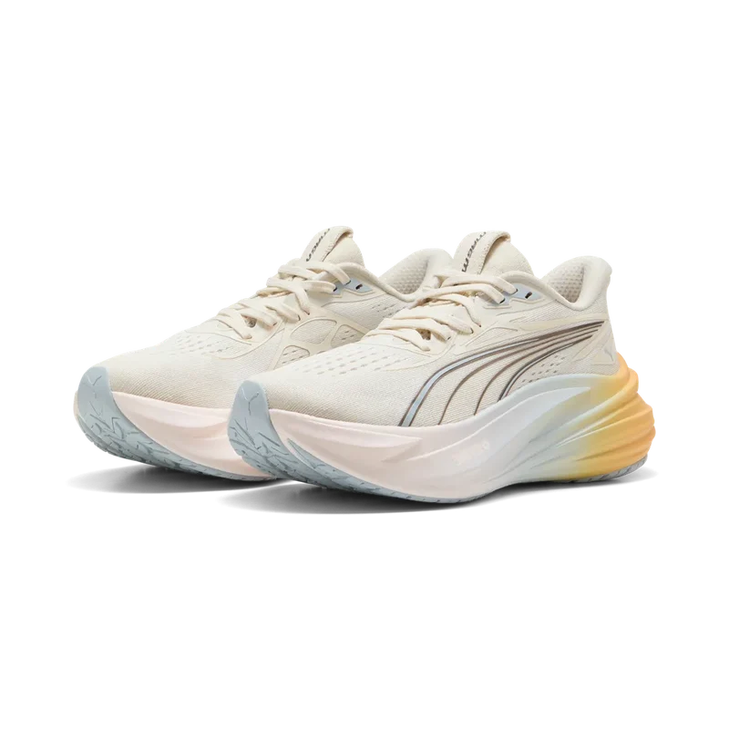 Puma MagMax Nitro 2 RC, Laufschuh, Damen, Warm White/Lucite