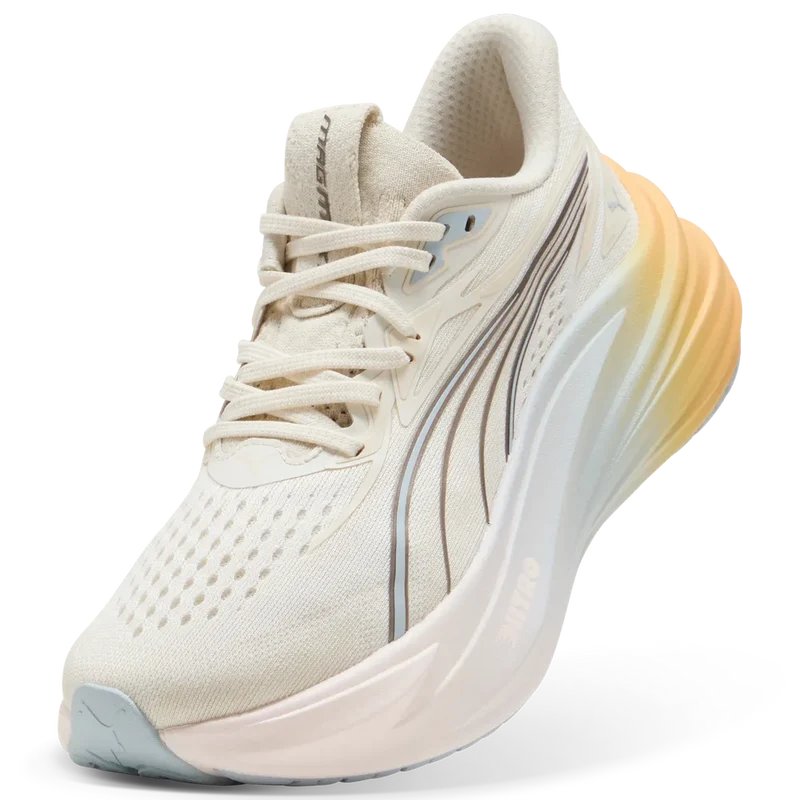 Puma MagMax Nitro 2 RC, Laufschuh, Damen, Warm White/Lucite