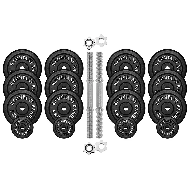 Guss Kurzhantel-Set 70Kg (2x35) Hantelscheiben Hantelset