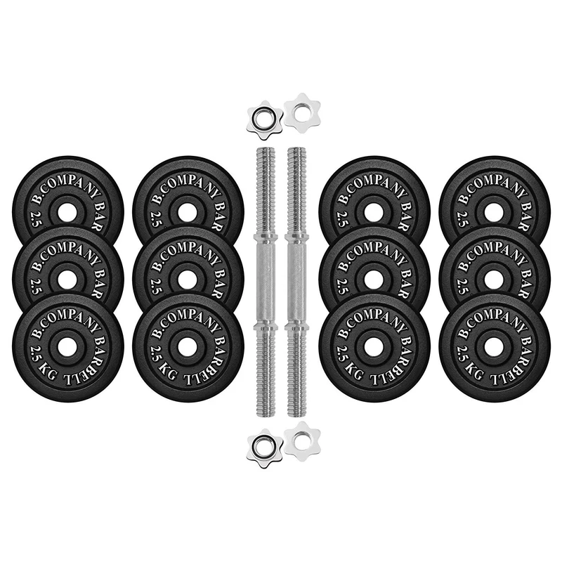 Guss Kurzhantel-Set 35Kg (2x17,5) Hantelscheiben Hantelset