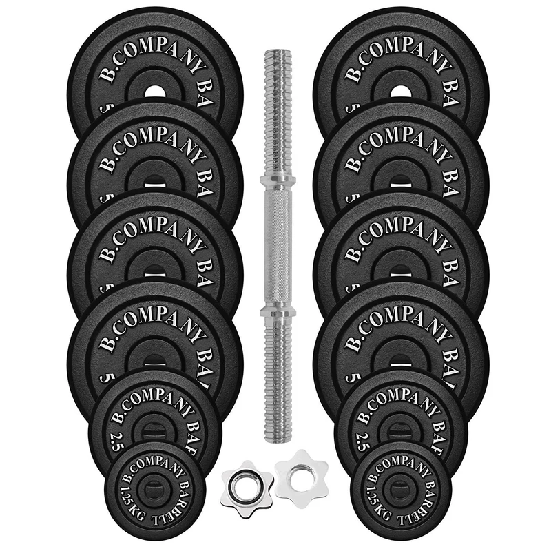Guss Kurzhantel-Set 50Kg Hantelscheiben Hantelset Hanteln