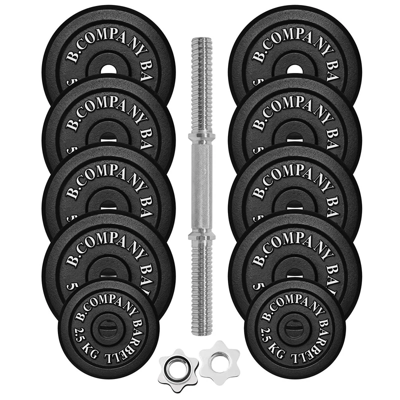 Guss Kurzhantel-Set 47,5Kg Hantelscheiben Hantelset Hanteln
