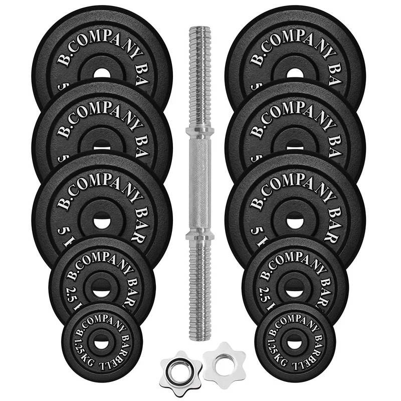 Guss Kurzhantel-Set 40Kg Hantelscheiben Hantelset Hanteln