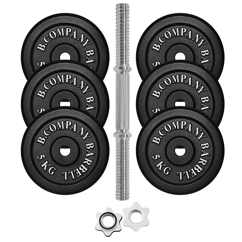 Guss Kurzhantel-Set 32,5Kg Hantelscheiben Hantelset Hanteln