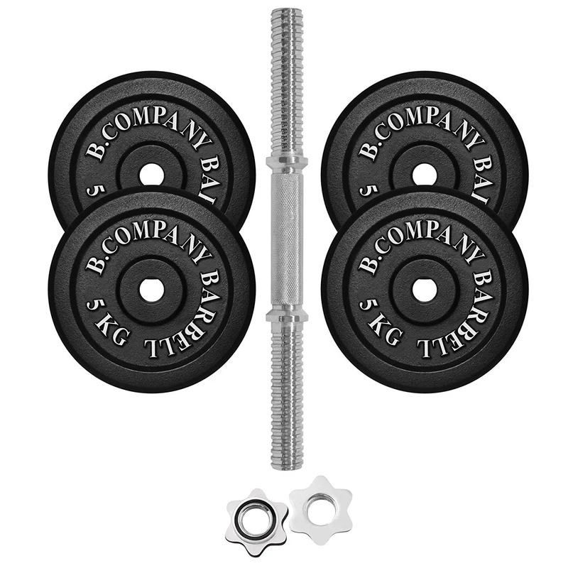 Guss Kurzhantel-Set 22,5Kg Hantelscheiben Hantelset Hanteln